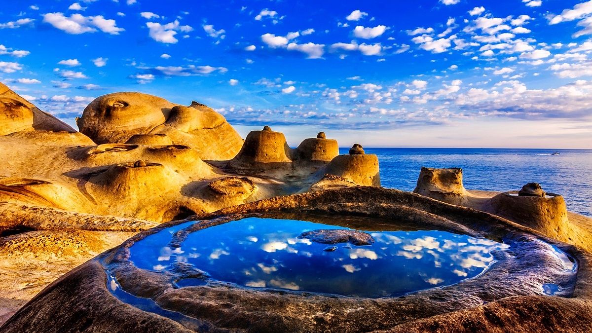 野柳地質公園即日起至7月31日,日間提供12歲以下兒童免費入園的優惠。(圖/北海岸及觀音山國家風景區管理處提供) 野柳地質公園即日起至7月31日,日間提供12歲以下兒童免費入園的優惠。(圖/北海岸及觀音山國家風景區管理處提供)