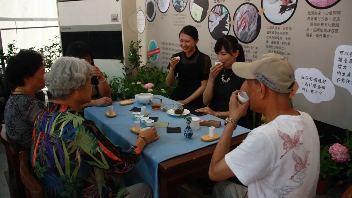 推廣小葉紅茶 名間農會授選紅茶撇步