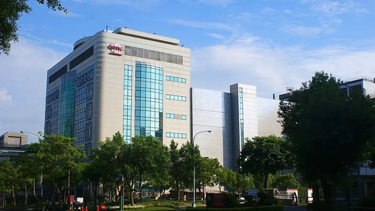 台積電位於新竹科學園區的晶圓五廠(圖/想想論壇提供)