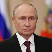 2025年9月30日。ロシアのプーチン大統領がモスクワのクレムリンでメッセージを発表する映像。(AP通信) 2025年9月30日。ロシアのプーチン大統領がモスクワのクレムリンでメッセージを発表する映像。(AP通信)