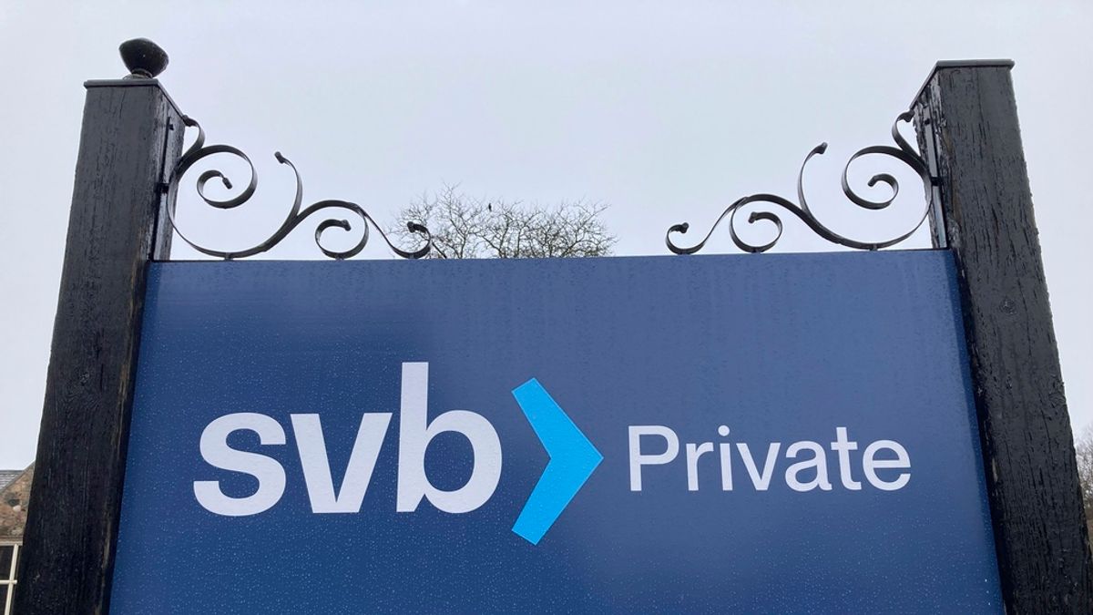 2023年3月10日,美國矽谷銀行(SVB)因流動性不足突然倒閉,結束40年營運。(資料照/取自美聯社) 2023年3月10日,美國矽谷銀行(SVB)因流動性不足突然倒閉,結束40年營運。(資料照/取自美聯社)