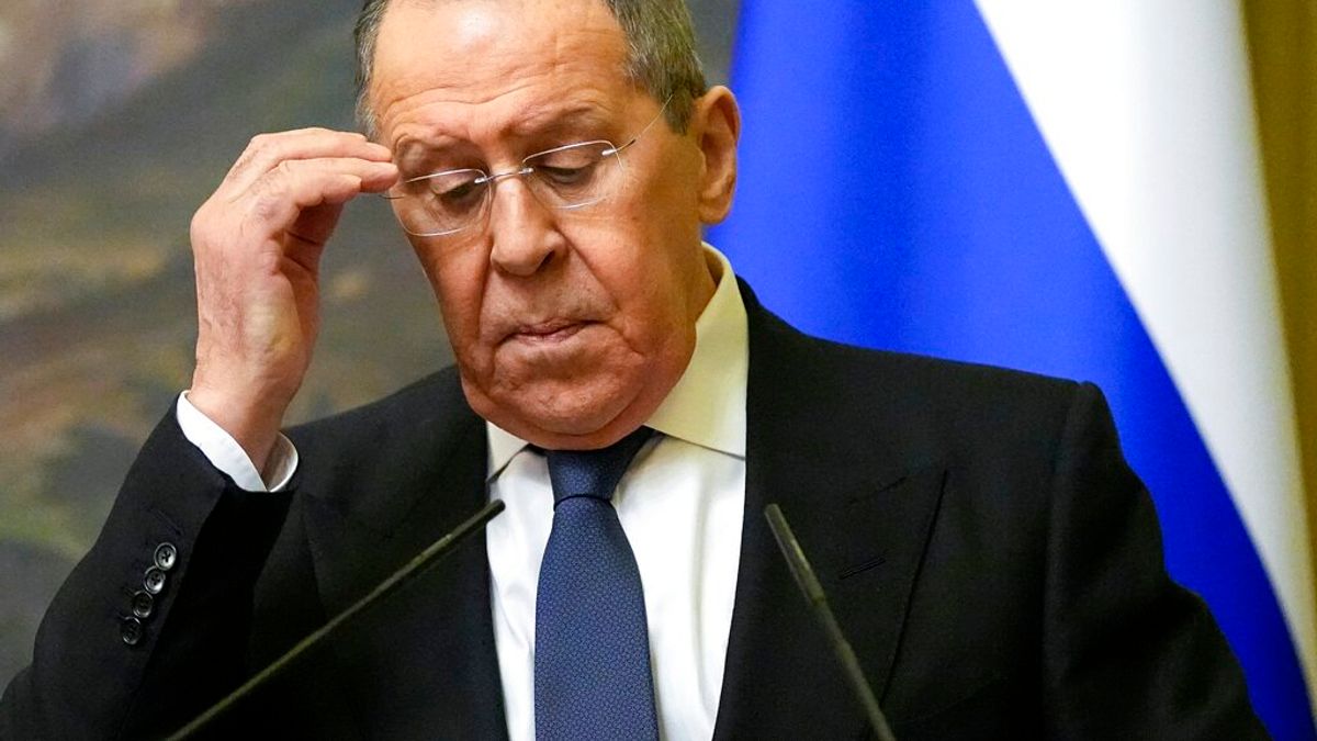 俄羅斯外交部長拉夫羅夫。(美聯社) 俄羅斯外交部長拉夫羅夫。(美聯社)