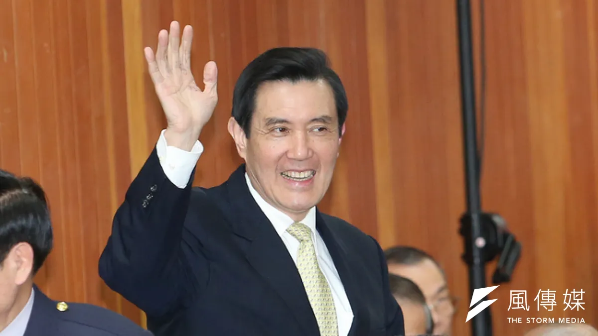 馬英九率團啟程展開「聖宏之旅」,在出訪期間不會進行內閣人事調整。(吳逸驊攝)