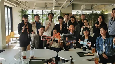 北市觀光傳播局陳淑慧局長邀請共同赴韓參與之觀光業者及韓國旅行業者辦理會後意見交流。(圖/臺北市政府觀光傳播局提供)