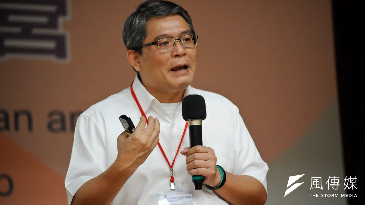 內政部政務次長花敬群。(甘岱民攝)
