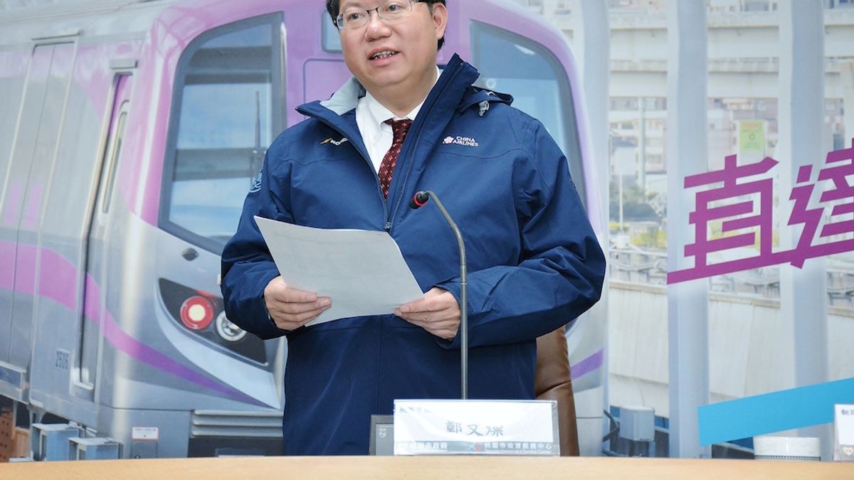 鄭文燦表示,這次的合作是華航、NORDAM集團和市府的三贏投資。(圖/桃園市政府提供) 鄭文燦表示,這次的合作是華航、NORDAM集團和市府的三贏投資。(圖/桃園市政府提供)