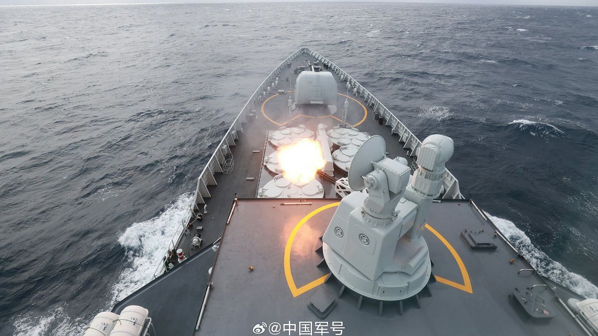 陸文浩觀點:共軍戰巡「指揮流程」─今年首次過年以小兵力突襲