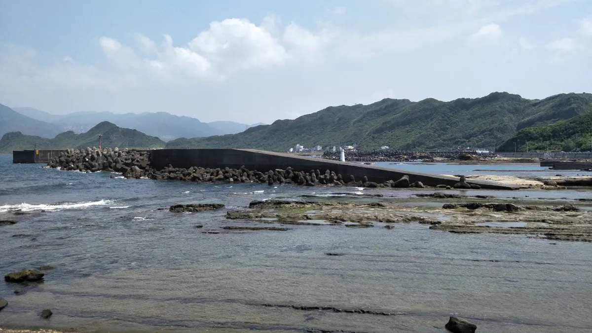 八斗子海景。(圖/望海巷海灣粉絲專頁)