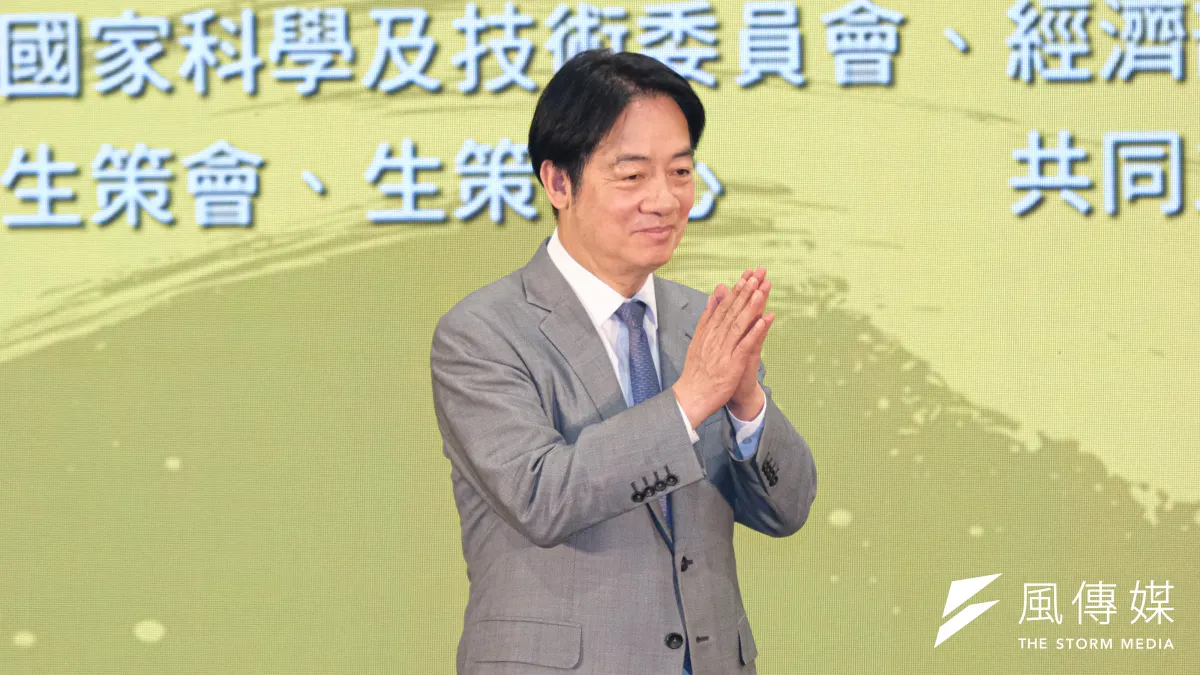 賴清德上任一年多,民調跌破三成,反映其性格與施政的深層問題。(資料照,劉偉宏攝)