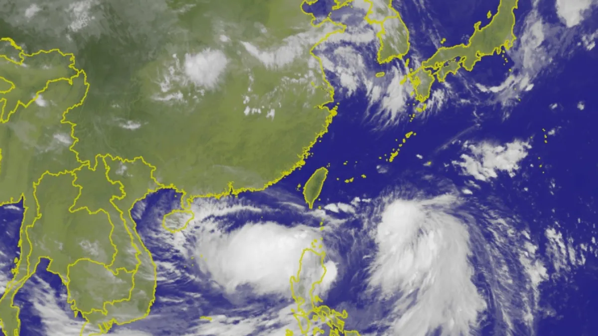 伴隨氣候變遷的影響,颱風的走向、雨量、風速越來越難預測。(取自中央氣象局)