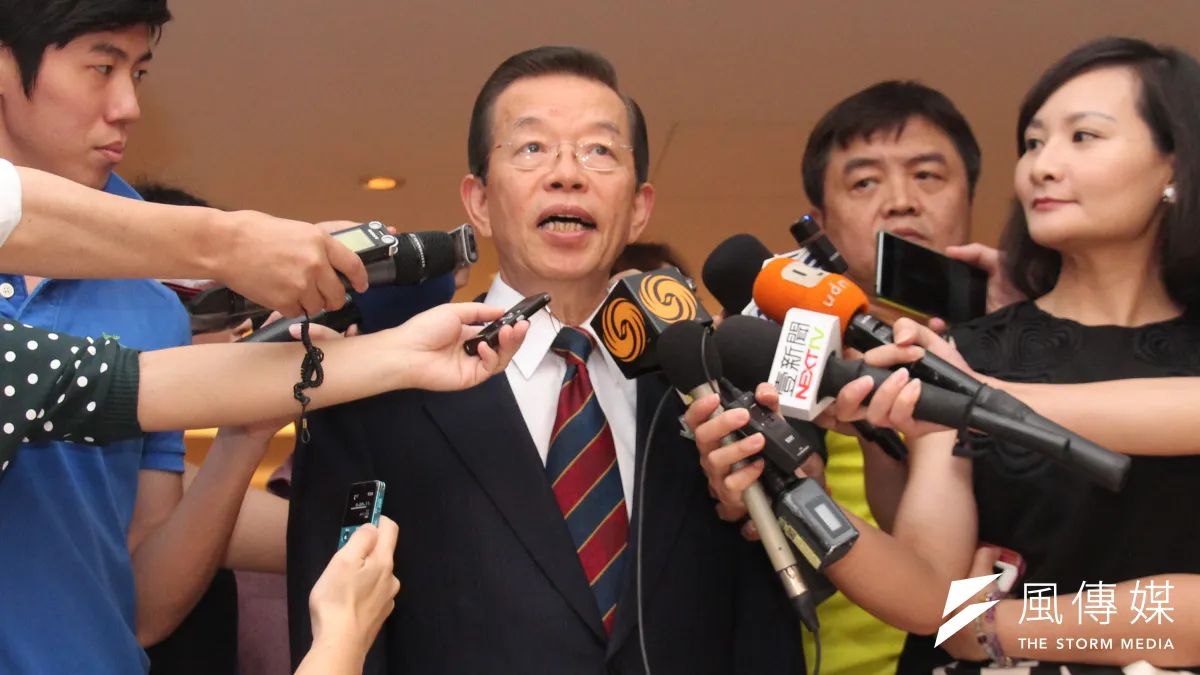 經過多方遊說,前行政院長謝長廷決定再幫蔡英文一次,點頭答應擔任駐日代表。(王德為攝)