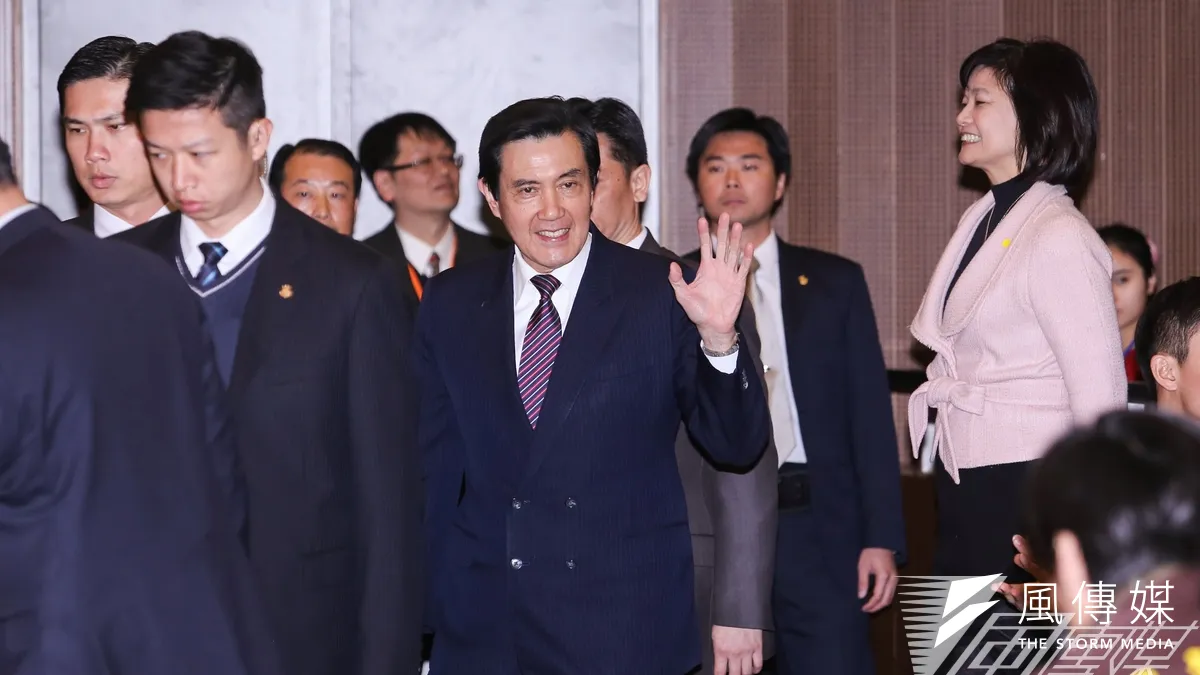 總統馬英九在總統府新春團拜,並強調今年該做的事通通都要做好。(資料照片,林韶安攝)