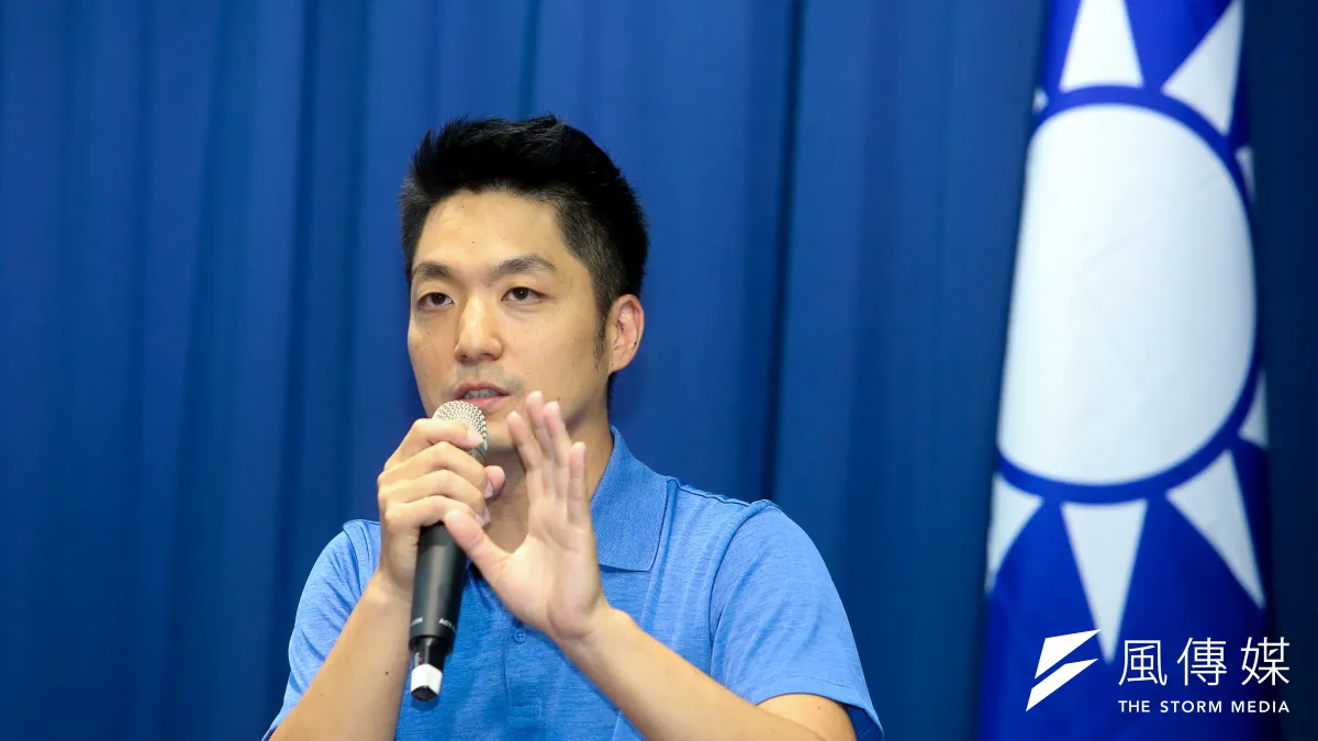 華航機師罷工未休,對於執政黨立刻表態要將「罷工預告期是否需要法律明定」列入本會期優先法案,國民黨立委蔣萬安13日批評:完全模糊焦點。(資料照,陳明仁攝)
