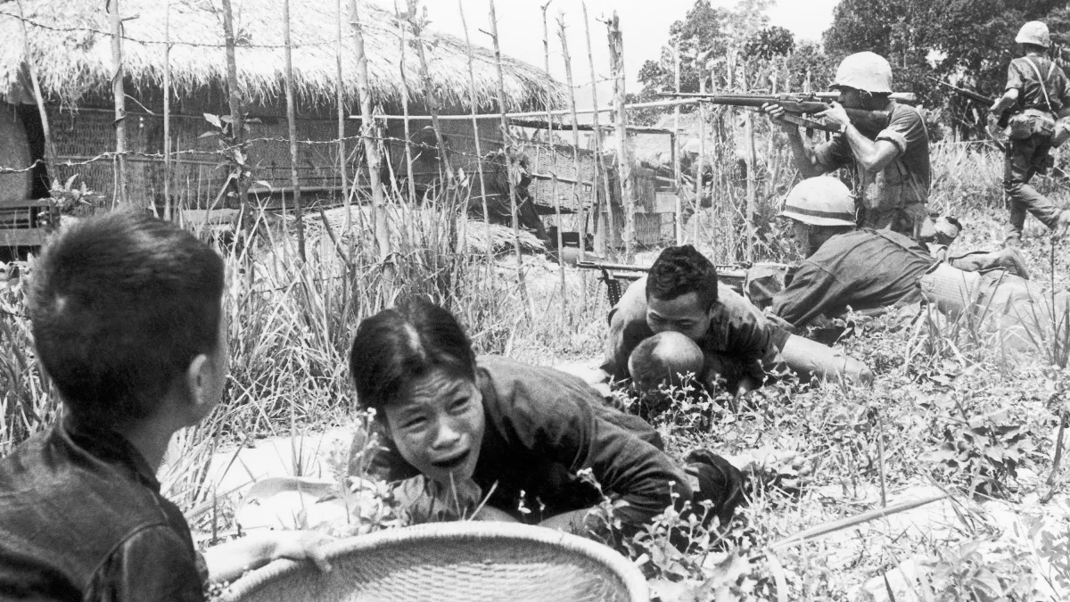 橫跨太平洋的戰爭,韓戰、越戰以及各式大小戰役,絕大多數的太平洋島嶼以及亞洲地區,不管願意與否,都被捲入了二十世紀美國帝國疆界擴張的另一波軍事主義高峰。(資料照,美聯社)