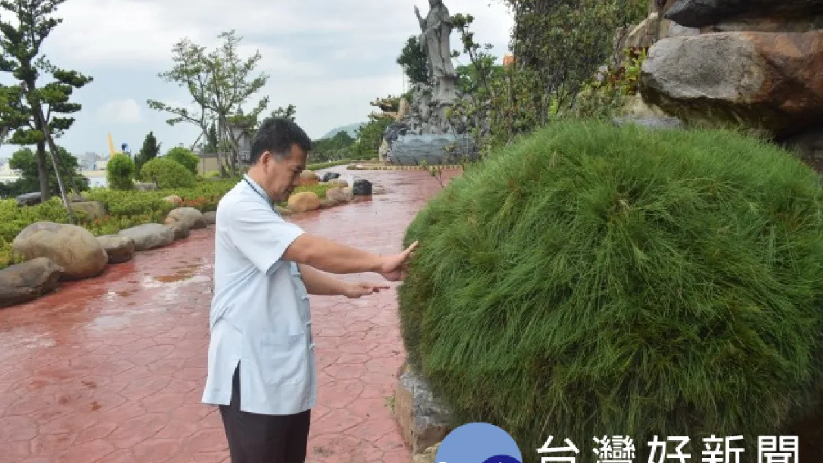 三清道院石頭公園竣工 有山有水景色幽麗