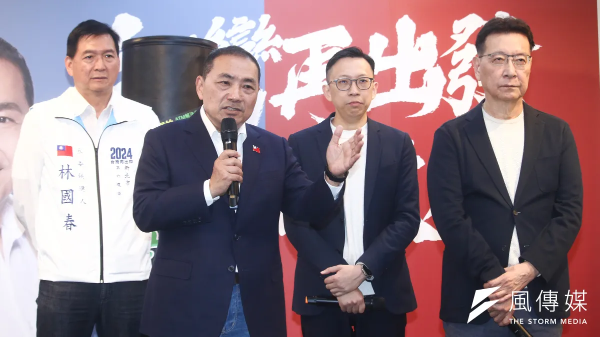 針對侯友宜(見圖)召開「火網打詐、重刑轟詐」記者會質疑政府打詐成效,行政院做出回應。(資料照,蔡親傑攝)