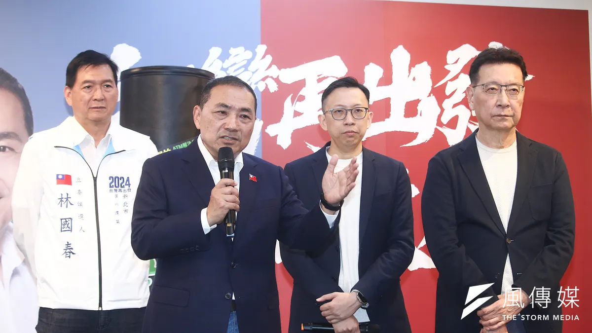 針對侯友宜(見圖)召開「火網打詐、重刑轟詐」記者會質疑政府打詐成效,行政院做出回應。(資料照,蔡親傑攝) 針對侯友宜(見圖)召開「火網打詐、重刑轟詐」記者會質疑政府打詐成效,行政院做出回應。(資料照,蔡親傑攝)