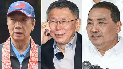 兩岸圓桌論壇最新民調顯示,民眾認為民眾黨總統參選人柯文哲最有能力處理美中台關係。(資料照/柯承惠攝、蔡親傑攝)