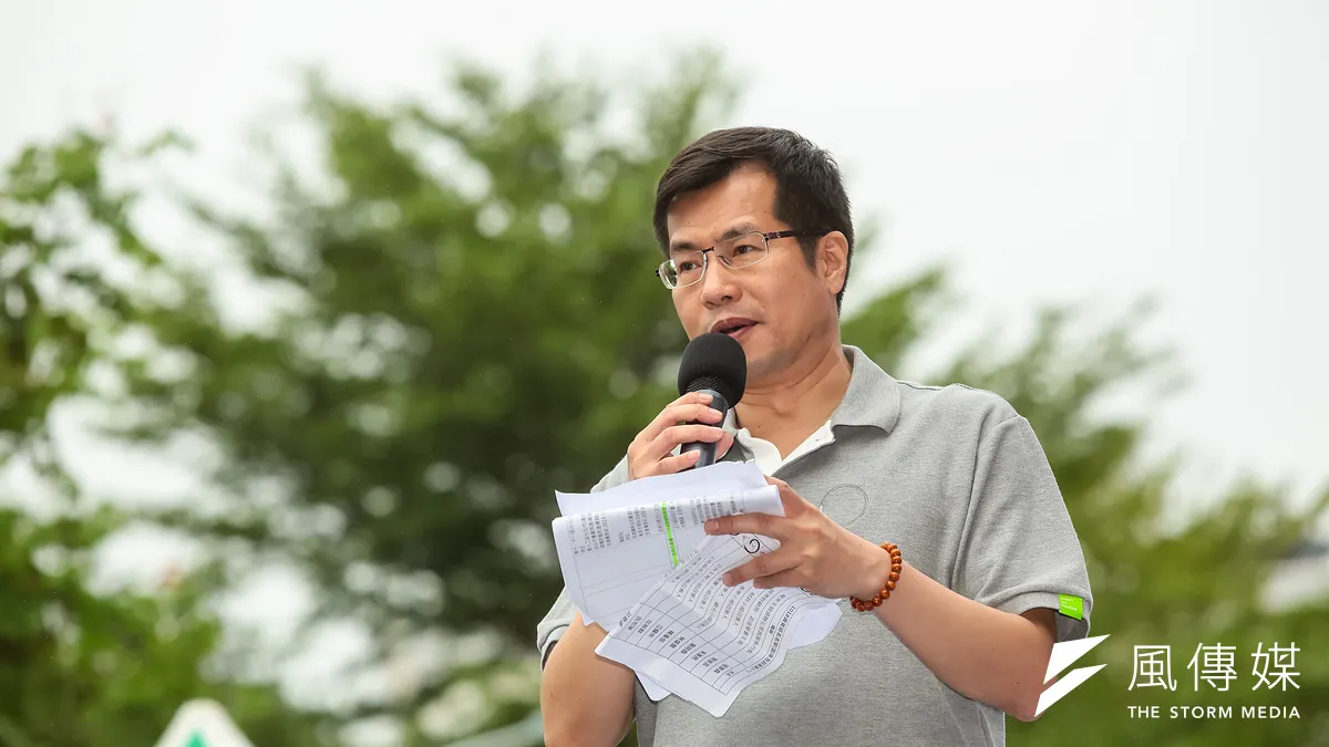 羅致政被民進黨視為最有潛力的新生代政治人物,歷經上次立委選戰煎熬,終於在新北市復仇成功。(顏麟宇攝)