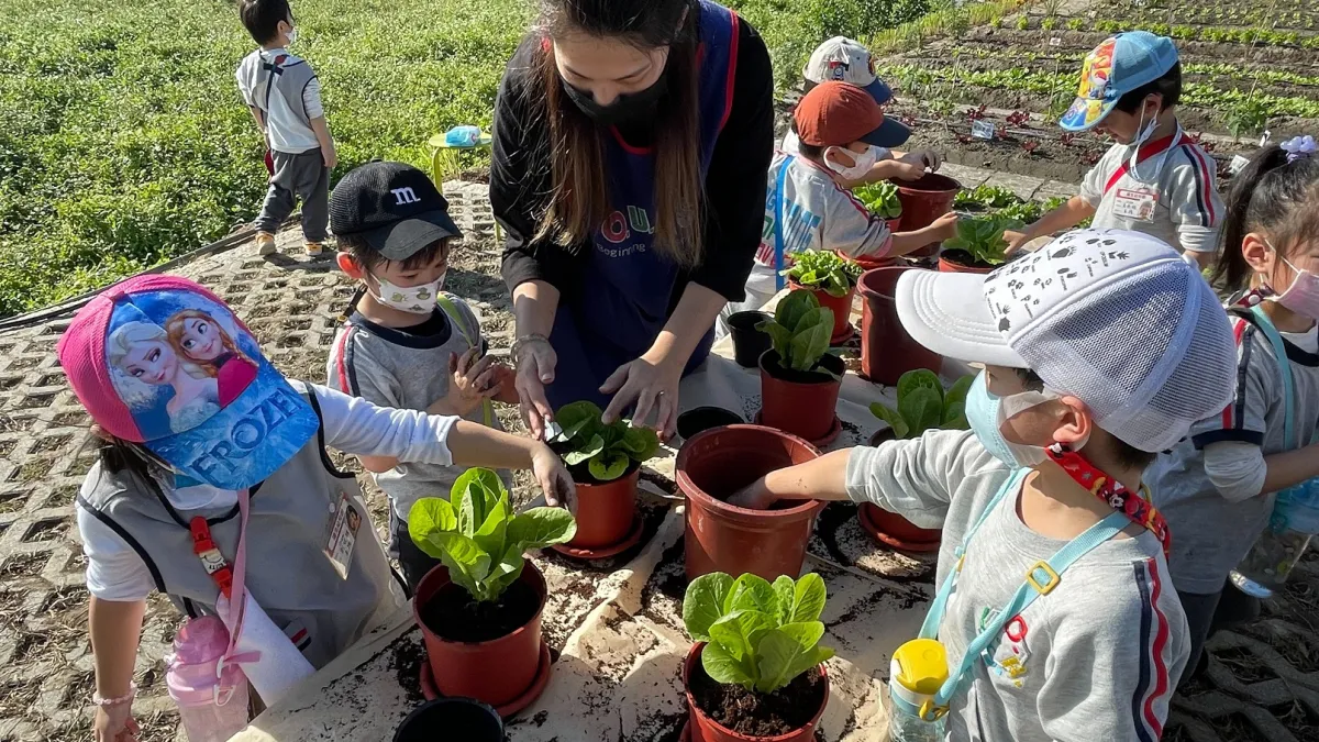 北市「關渡轉作食農教育基地」舉辦「食農教育體驗活動」,開放民眾報名參加。(圖/臺北市政府產業發展局提供)