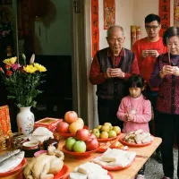 初九(2月25日)是「天公生」,也就是玉皇大帝誕辰,民間會在這天再度祭拜天公以表敬意、祈求新年順遂,常見祭拜時間落在初八子時到初九凌晨6點,供品與除夕、初一拜天公相近,包含三牲、水果、年糕、糖果、鮮花、蠟燭與茶三杯,金紙同樣以五色金為主。(示意圖/智慧內容中心) 初九(2月25日)是「天公生」,也就是玉皇大帝誕辰,民間會在這天再度祭拜天公以表敬意、祈求新年順遂,常見祭拜時間落在初八子時到初九凌晨6點,供品與除夕、初一拜天公相近,包含三牲、水果、年糕、糖果、鮮花、蠟燭與茶三杯,金紙同樣以五色金為主。(示意圖/智慧內容中心)