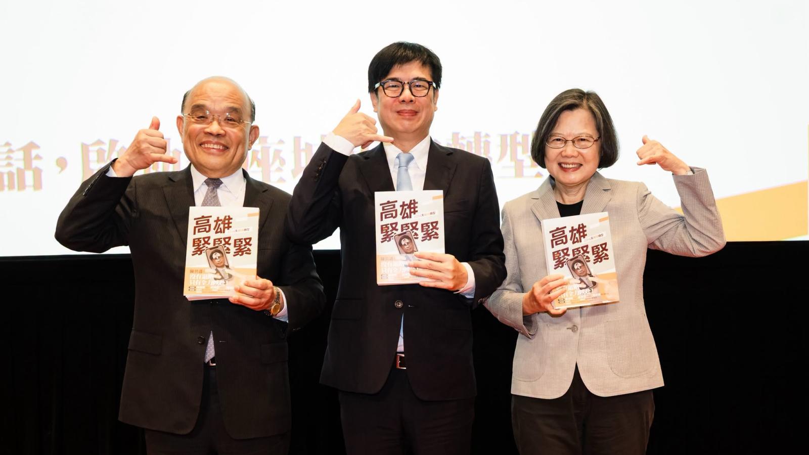 陳其邁卸任後會去哪?蘇貞昌預言「重返行政院」:而且位置會換到很前面