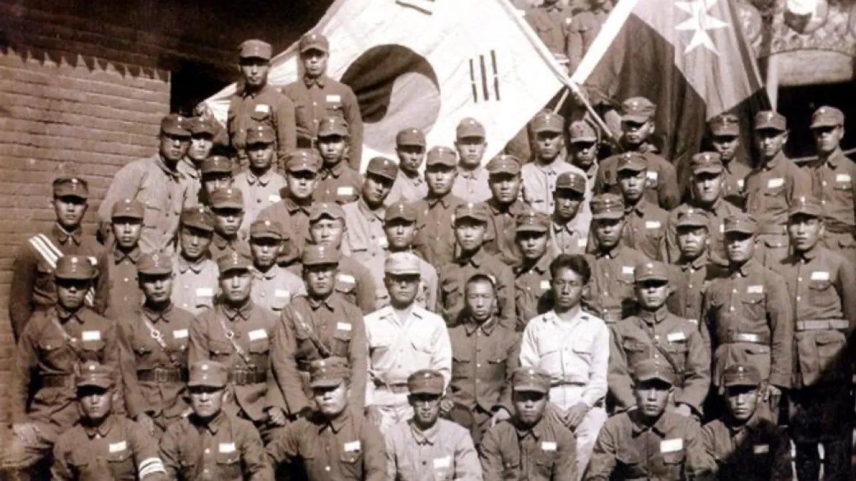 韓國光復軍是歷史上第一支打出大韓民國旗號的武裝力量,在韓國近代軍事史上有不可取代的地位。(圖片由作者提供).png