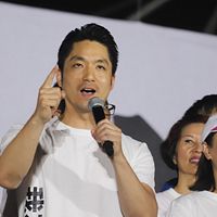 2025年7月25日 国民党が凱道で「リコールに不同意」の選挙前夜を開催 台北市長の蔣萬安氏。(写真/陳品佑撮影) 2025年7月25日 国民党が凱道で「リコールに不同意」の選挙前夜を開催 台北市長の蔣萬安氏。(写真/陳品佑撮影)