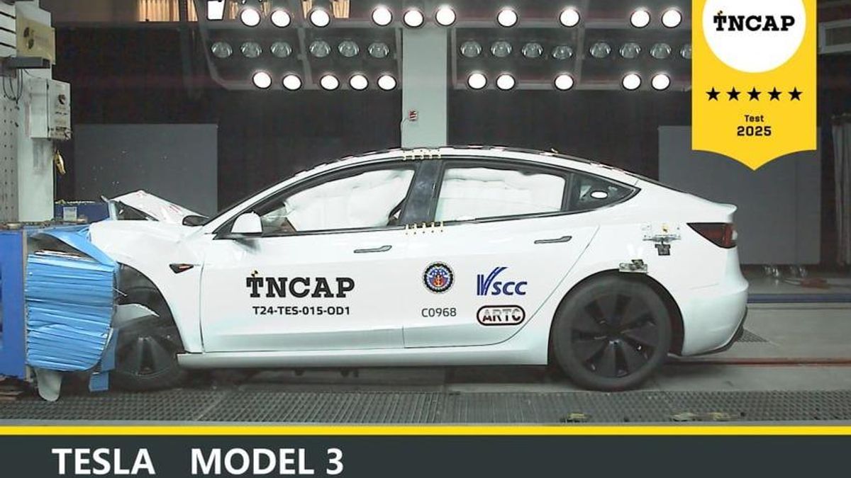 交通部今(28)日公布「台灣新車安全評等計畫(TNCAP)」今年第1季受測的2款車型評等結果,包涵Tesla Model 3、Honda HR-V。(TNCAP提供) 交通部今(28)日公布「台灣新車安全評等計畫(TNCAP)」今年第1季受測的2款車型評等結果,包涵Tesla Model 3、Honda HR-V。(TNCAP提供)