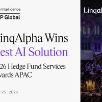 LinqAlpha Wins Best AI Solution at the 2026 Hedge Fund Services Awards LinqAlpha Wins Best AI Solution at the 2026 Hedge Fund Services Awards