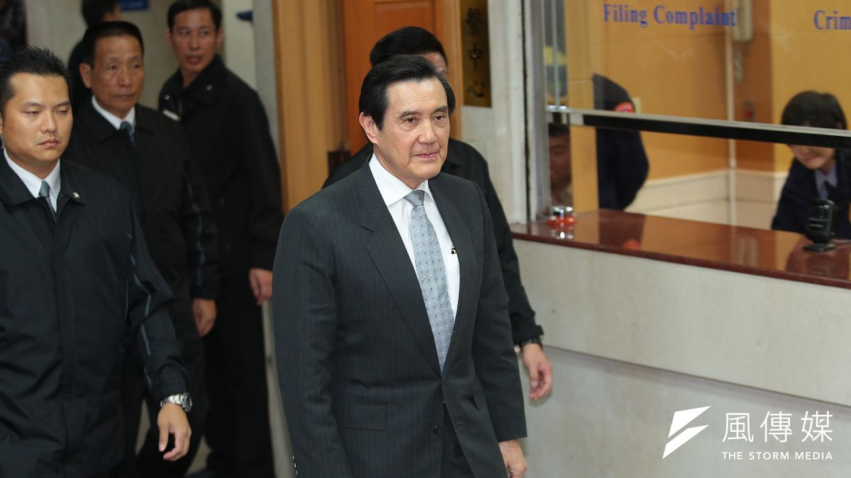 前總統馬英九今(21)日因違反通保法案至台北地院出庭。(顏麟宇攝) 前總統馬英九今(21)日因違反通保法案至台北地院出庭。(顏麟宇攝)