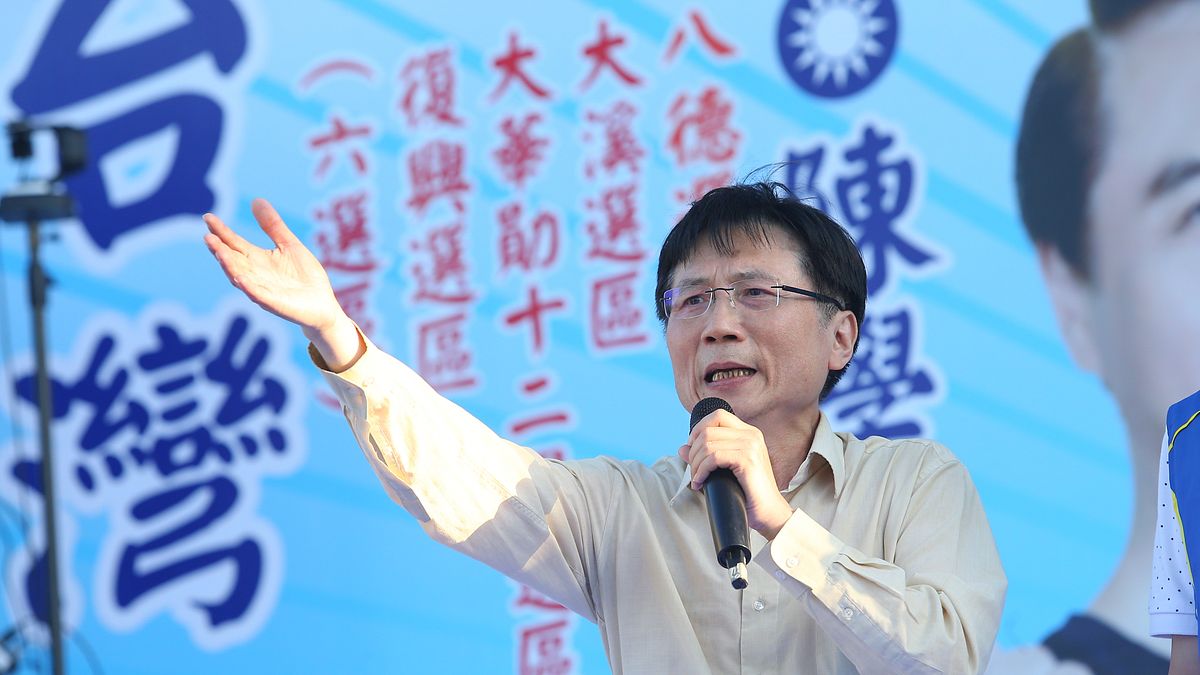 國民黨桃園市議員詹江村與閩南狼隔空交鋒。(資料照,顏麟宇攝) 國民黨桃園市議員詹江村與閩南狼隔空交鋒。(資料照,顏麟宇攝)