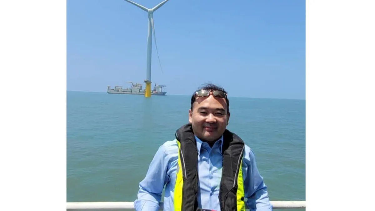 達德能源雲林辦公室執行長潘正綱是雲林縣議員索賄案關鍵人物。(取自潘正綱臉書)