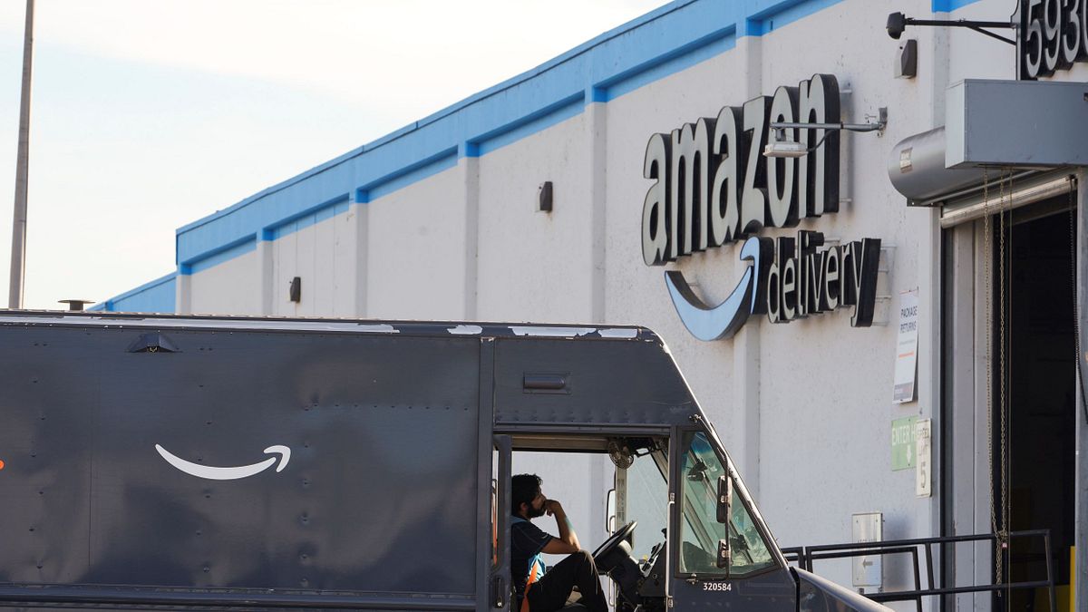 電商龍頭亞馬遜(Amazon)在聖誕節假期再次傳出貨運司機罷工。(美聯社) 電商龍頭亞馬遜(Amazon)在聖誕節假期再次傳出貨運司機罷工。(美聯社)