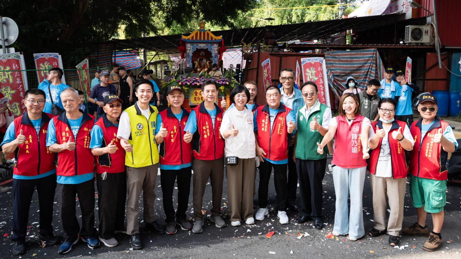走訪新店十四張斯馨祠!蘇巧慧盼新北29區各自精彩、地方文化各展特色