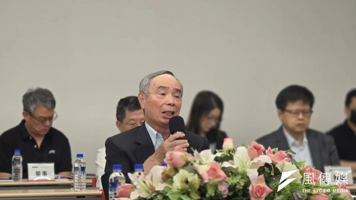 微星今(11)日召開股東會,由董事長徐祥主持。(魏鑫陽攝)