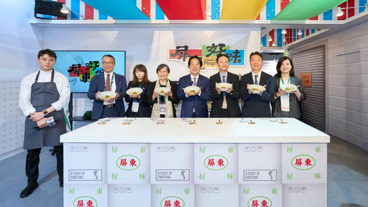 2026台灣美食展屏東館開幕 展現南國食材與職人創意