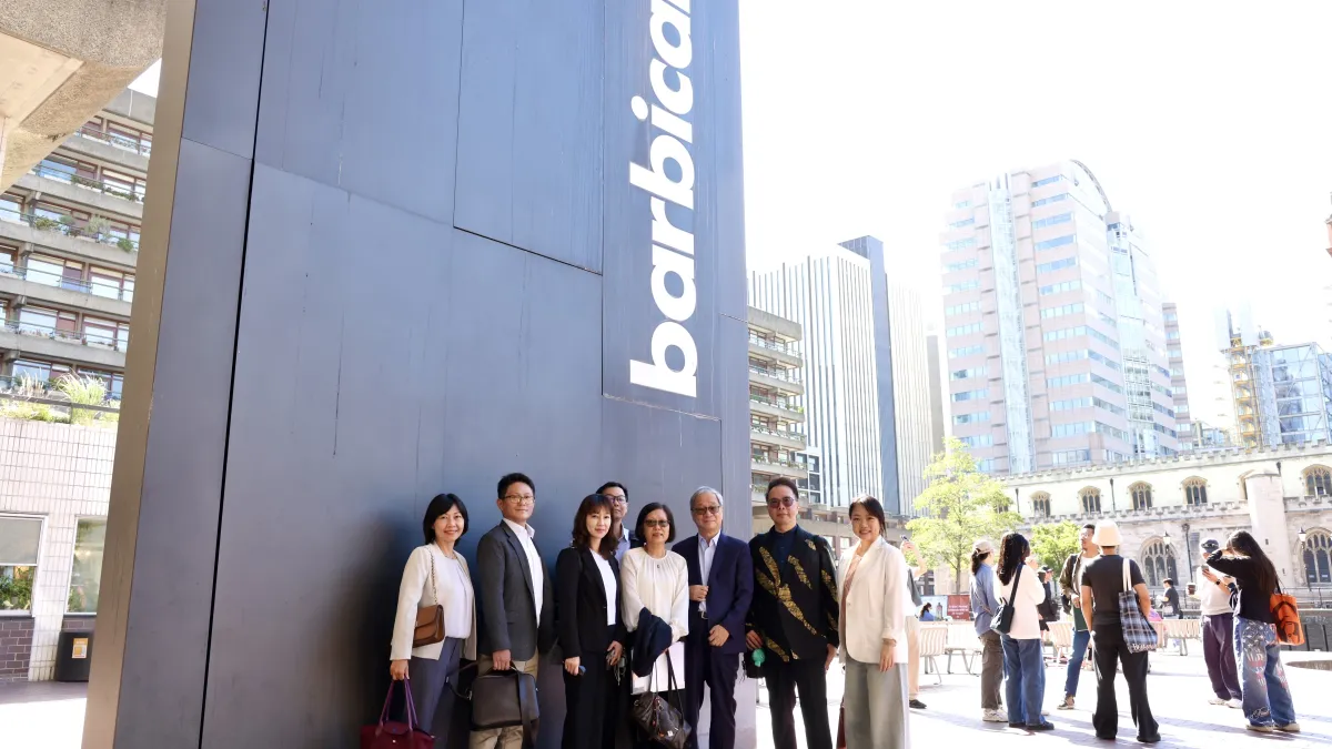 Taiwan's Minister of Culture Li Yuan leads a delegation on a European tour that begins in the United Kingdom, making him the first sitting Taiwanese culture minister to visit Britain. (Courtesy of the Ministry of Culture)