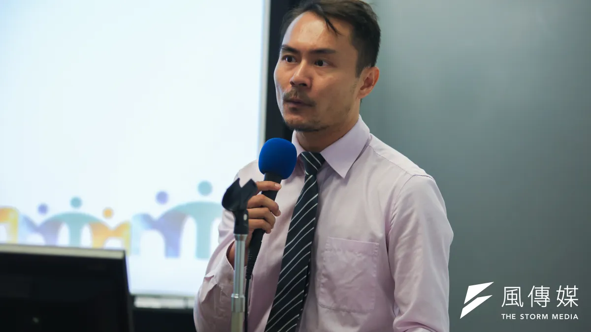過去法庭著重於案件本身,但律師李駿逸說,被害人的心情也是很重要的。(簡必丞攝)