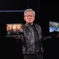 NVIDIA founder and CEO Jensen Huang (黃仁勳) delivers a keynote address at the Taipei Music Center on July 1, officially unveiling Microsoft's Nvidia RTX Spark-powered Surface Laptop Ultra. (Photo by Liu Wei-hung) NVIDIA founder and CEO Jensen Huang (黃仁勳) delivers a keynote address at the Taipei Music Center on July 1, officially unveiling Microsoft's Nvidia RTX Spark-powered Surface Laptop Ultra. (Photo by Liu Wei-hung)