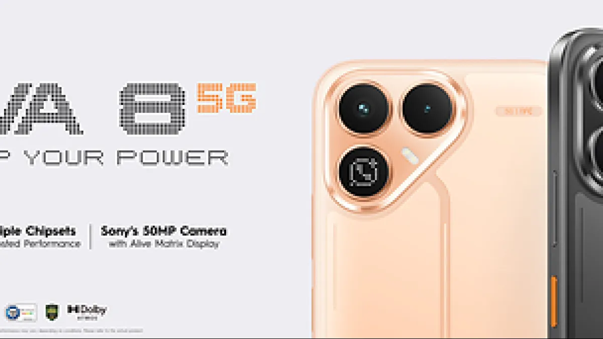 TECNO POVA 8 5G Launches with 2-Day Battery, Alive Matrix Display, and Practical AI