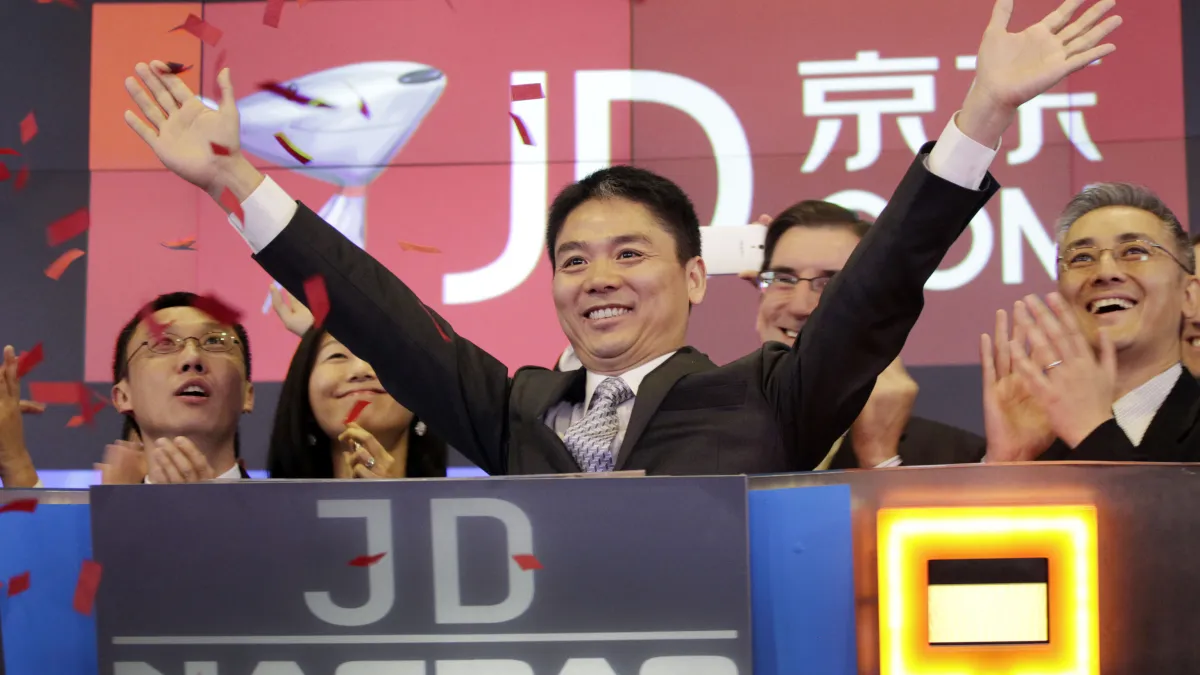 中國京東商城創辦人及現任執行長劉強東(AP)