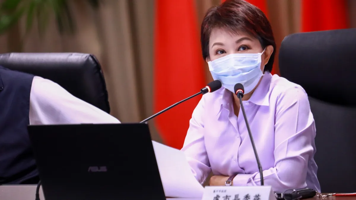 因應武漢肺炎,台中市府至今已召開3次市級防疫會議,台中市長盧秀燕(見圖)親自坐鎮主持。(取自台中市政府官網)