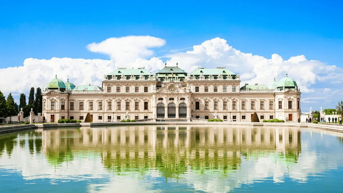 奧地利最具代表性的國寶級美術館,收藏克林姆真跡的殿堂。(圖/ 時藝多媒體提供) 奧地利最具代表性的國寶級美術館,收藏克林姆真跡的殿堂。(圖/ 時藝多媒體提供)