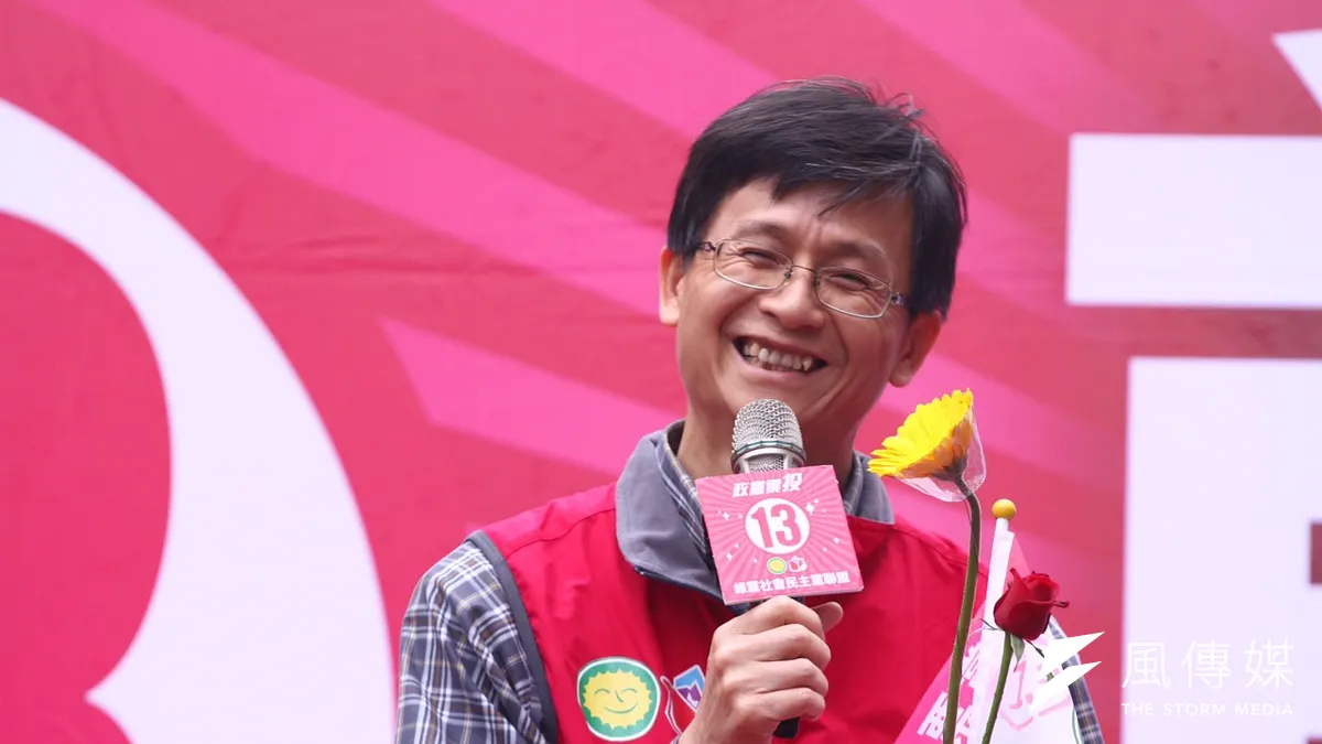 環保律師即將出任環保署副署長,他之前還曾是綠黨社會民主黨聯盟(綠社盟)立委候選人。(資料照片,曾原信攝)