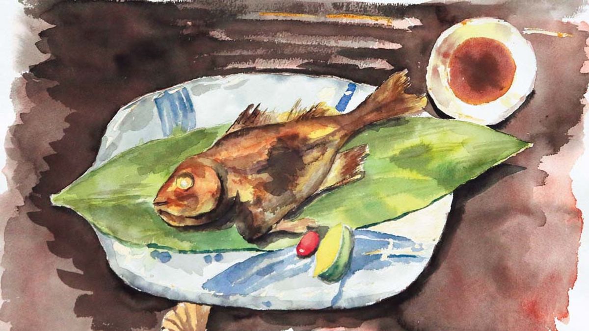 每一道菜都有故事,從食材的產地到烹調方式,以及不同季節的吃法,都是話題。跟這樣的人吃飯是有趣的。(王學呈提供) 每一道菜都有故事,從食材的產地到烹調方式,以及不同季節的吃法,都是話題。跟這樣的人吃飯是有趣的。(王學呈提供)