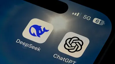 DeepSeek、ChatGPT等生成式AI聊天機器人,已成為駭客危害資安的利器。(資料照,美聯社)