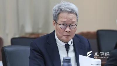 行政院公共工程委員會主任委員陳金德解釋《採購法》為何需要修法。(資料照,柯承惠攝)