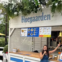 ヒューガルデンは秋恒例イベントを刷新し、9月5日から渋谷での開催を平松直子氏が発表した。(写真/黃信維撮影) ヒューガルデンは秋恒例イベントを刷新し、9月5日から渋谷での開催を平松直子氏が発表した。(写真/黃信維撮影)