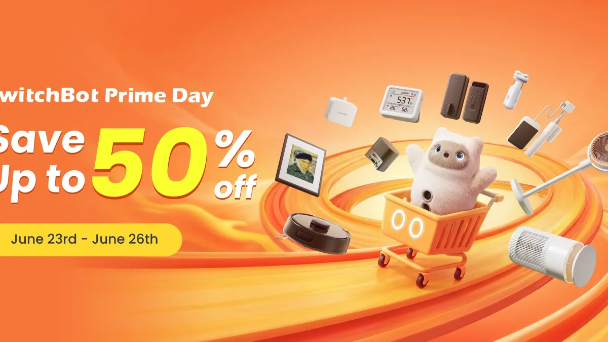 SwitchBot Offers Up to 50% Off Discount for Prime Day 2026